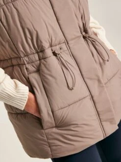 Silver Showerproof Padded Gilet -Oxford Sales Store 125481s6