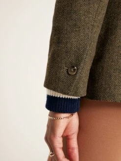 Brown Tweed Blazer -Oxford Sales Store 152231s7