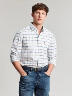 Blue/White Classic Fit Shirt