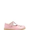 Start-Rite Lottie Pink Leather Classic T-Bar Shoes F Fit