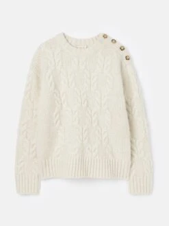 Cream Cable Knit Jumper -Oxford Sales Store 327091s6