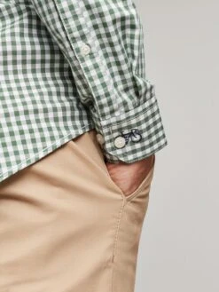 Joules Green Goodridge Long Sleeve Classic Fit Poplin Shirt -Oxford Sales Store 378172s6