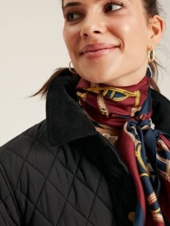 Black Showerproof Quilted Jacket -Oxford Sales Store 385954s4