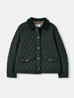Black Showerproof Quilted Jacket -Oxford Sales Store 385954s7