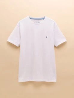 White Plain Jersey T-Shirt 11 White Plain Jersey T-Shirt -Oxford Sales Store 426223s6