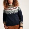 Navy Fair Isle Jumper