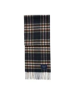 Navy Blue Wool Scarf -Oxford Sales Store 432662s4