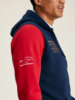 Navy Blue Hooded Sweatshirt -Oxford Sales Store 500924s5