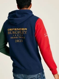 Navy Blue Hooded Sweatshirt -Oxford Sales Store 500924s6