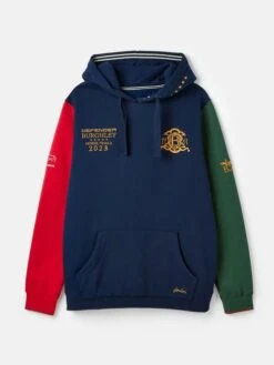 Navy Blue Hooded Sweatshirt -Oxford Sales Store 500924s7