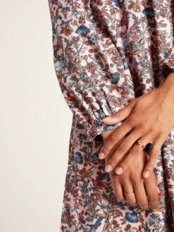 Pink Twill Mini Dress -Oxford Sales Store 525413s4