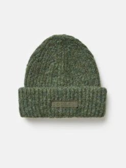 Green Soft Oversized Beanie