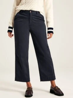 Navy Straight Leg Chinos