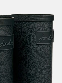 Black Printed Wellies -Oxford Sales Store 545653s5