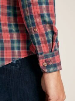 Red Long Sleeve Classic Fit Poplin Shirt 12 Red Long Sleeve Classic Fit Poplin Shirt -Oxford Sales Store 584559s5