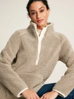 Grey Half Zip Fleece -Oxford Sales Store 584846s3