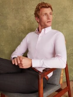 Pink Oxford Shirt -Oxford Sales Store 607589s4