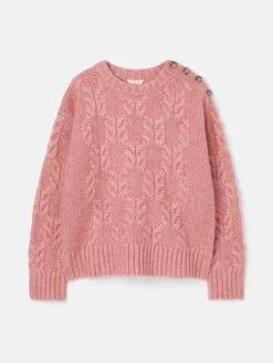 Pink Cable Knit Jumper -Oxford Sales Store 670344s6