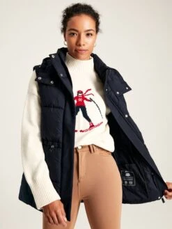 Navy Showerproof Padded Gilet -Oxford Sales Store 677246s4