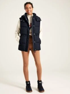 Navy Showerproof Padded Gilet -Oxford Sales Store 677246s5