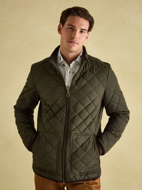 Green Maynard Quilted Coat 1 Green Maynard Quilted Coat