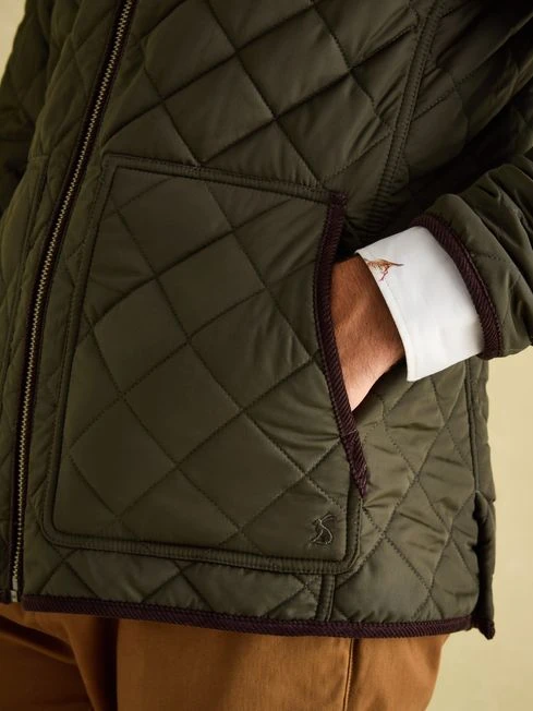 Green Maynard Quilted Coat 4 Green Maynard Quilted Coat - Image 4