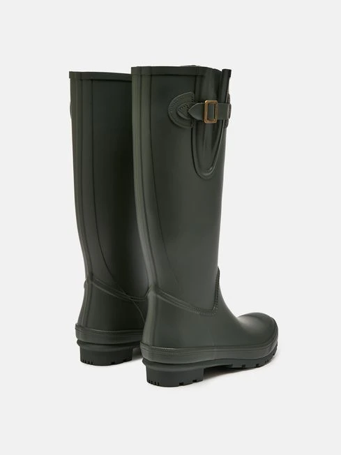 Green Tall Plain Wellies 3 Green Tall Plain Wellies - Image 3