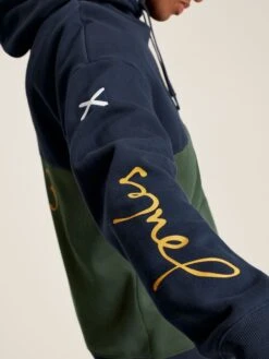 Navy Blue Unisex Hooded Sweatshirt -Oxford Sales Store 811635s6