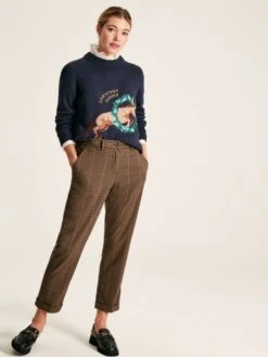 Navy Intarsia Christmas Jumper -Oxford Sales Store 831435s3