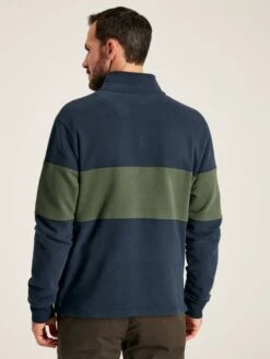 Navy Quarter Zip Sweatshirt -Oxford Sales Store 876668s3