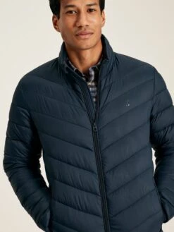 Garrett Blue Shower Resistant Padded Jacket 10 Garrett Blue Shower Resistant Padded Jacket -Oxford Sales Store 942707s4
