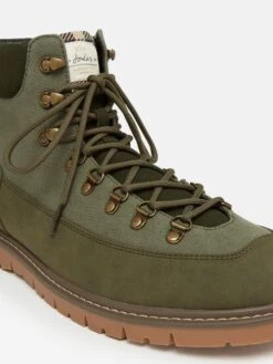 Khaki Green Lace Up Boots -Oxford Sales Store 964536s5