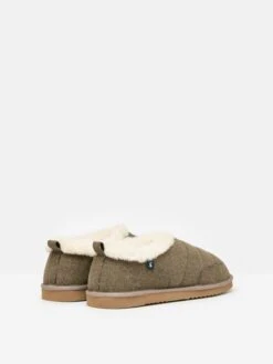 Tan Brown Faux Fur Lined Slippers 8 Tan Brown Faux Fur Lined Slippers -Oxford Sales Store 964991s3