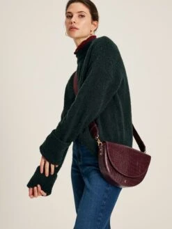 Dark Green Bouclé Knit Jumper -Oxford Sales Store 969 417s3