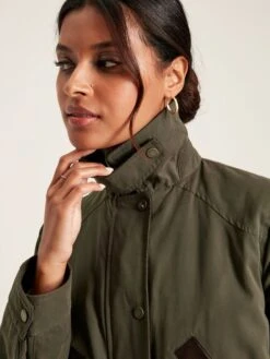 Dark Green Showerproof Quilted Wax Jacket -Oxford Sales Store 991527s4