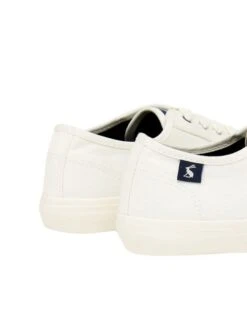 White Sustainable Coast Pump Lace-up Trainers -Oxford Sales Store A29867s6
