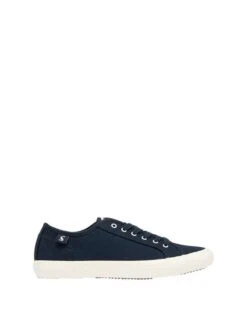 Navy Blue Lace-up Trainers -Oxford Sales Store A29868s3