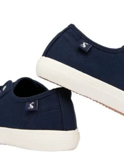 Navy Blue Lace-up Trainers -Oxford Sales Store A29868s5