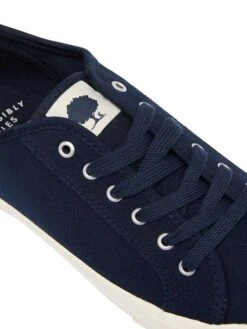 Navy Blue Lace-up Trainers -Oxford Sales Store A29868s6