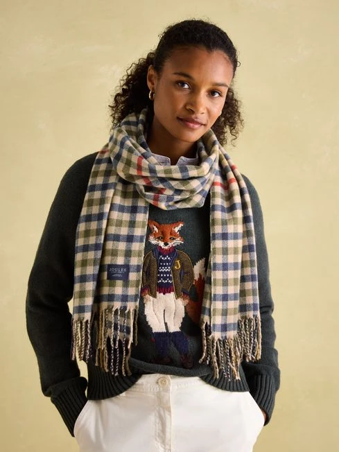 Checked Scarf 2 Checked Scarf - Image 2