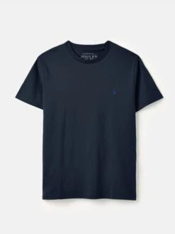 Navy Blue Plain Jersey T-Shirt -Oxford Sales Store C23347s5
