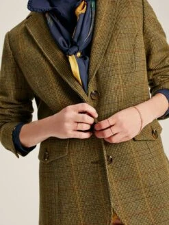 Green Tweed Blazer -Oxford Sales Store C25 628s4