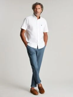Blue Slim Fit Chinos -Oxford Sales Store C39 713s3