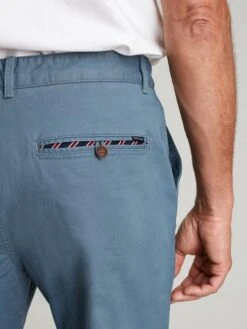 Blue Slim Fit Chinos -Oxford Sales Store C39 713s6