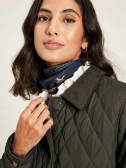 Green Showerproof Quilted Jacket -Oxford Sales Store C43 127s4