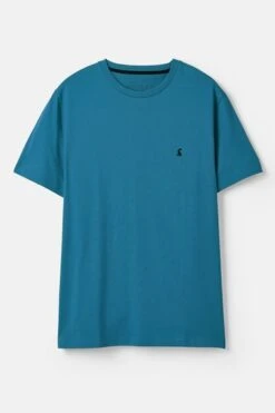 Blue Plain Jersey T-Shirt