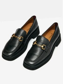 Black Chunky Loafers -Oxford Sales Store C58801s3