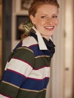 Green Rugby Shirt -Oxford Sales Store C66 583s6