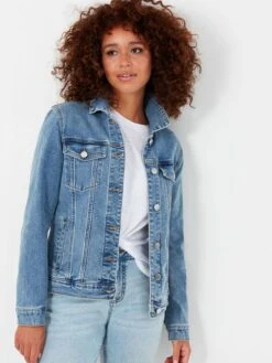 Joules Blue Arkley Relaxed Denim Jacket