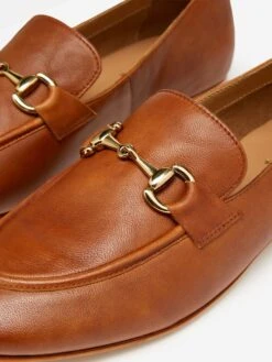 Brown New Slimline Loafers -Oxford Sales Store D01659s5